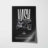 V4SV Motorcycle Poster