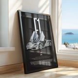 F1 Car Poster
