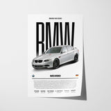 BMW M3 E90 Poster