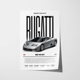 Bugatti EB 110 GT Poster