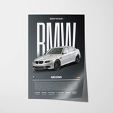 BMW M3 E90 Poster