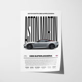 Aston Martin DBS Superleggera Poster