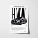 BMW M4 G82 Competition Poster