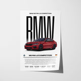 BMW M5 F90 LCI Competition Poster