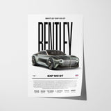 Bentley EXP 100 GT Poster