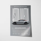 Aston Martin DBS Superleggera Poster