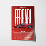 Ferrari FXX-K Poster