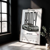 Bentley EXP 100 GT Poster