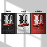 Ferrari F40 Poster