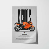 K1300S Motorcycle Poster