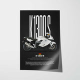 K1300S Motorcycle Poster