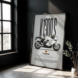 K1300S Motorcycle Poster