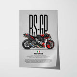 RS-GP23 Motorcycle Poster