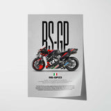 RS-GP23 Motorcycle Poster