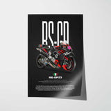 RS-GP23 Motorcycle Poster