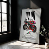 RS-GP23 Motorcycle Poster
