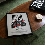 RS-GP23 Motorcycle Poster