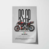 RS-GP22 Motorcycle Poster