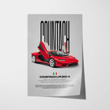 Countach LPI 800-4 Car Poster