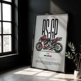 RS-GP22 Motorcycle Poster