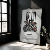 RS-GP22 Motorcycle Poster