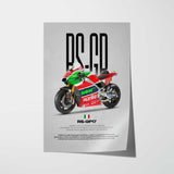 RS-GP17 Motorcycle Poster