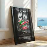 RS-GP17 Motorcycle Poster