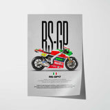 RS-GP17 Motorcycle Poster