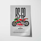 RS-GP17 Motorcycle Poster