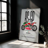 RS-GP17 Motorcycle Poster