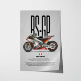 RS-GP15 Motorcycle Poster