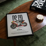 RS-GP15 Motorcycle Poster