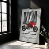Multistrada 1200 S D-Air Motorcycle Poster