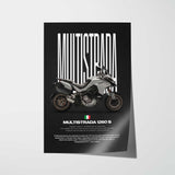 Multistrada 1260 S Motorcycle Poster