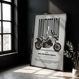 Multistrada 1260 S Motorcycle Poster