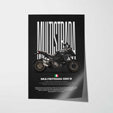 Multistrada 1260 S Motorcycle Poster