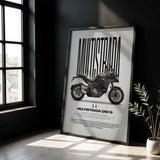 Multistrada 1260 S Motorcycle Poster