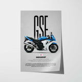 GSX650F Motorcycle Poster