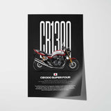 CB1300 Super Four Motorcycle Poster