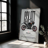 GSX-8TT Motorcycle Poster