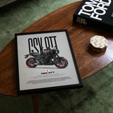 GSX-8TT Motorcycle Poster