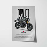 GSX-8T Motorcycle Poster
