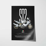 ST2 Motorcycle Poster