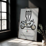 ST2 Motorcycle Poster
