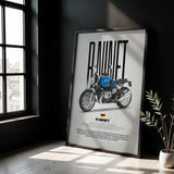 R NineT Motorcycle Poster
