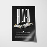 Huayra R Evo Car Poster