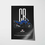 2024-Present CB125F Motorcycle Poster