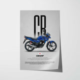 2024-Present CB125F Motorcycle Poster