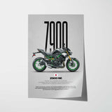 2025 Z900 SE Motorcycle Poster