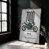 2025 Z900 SE Motorcycle Poster